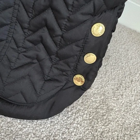 Laundry by Shelli Segal Black Puffer Coat/Jacket - Picture 5 of 5